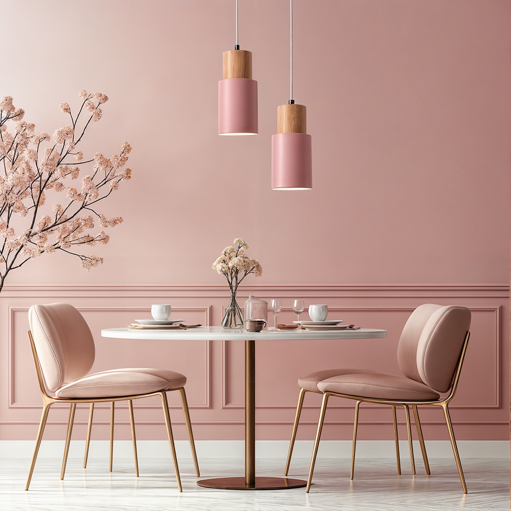 Loewe – Schlichte Holz-Pendelleuchte