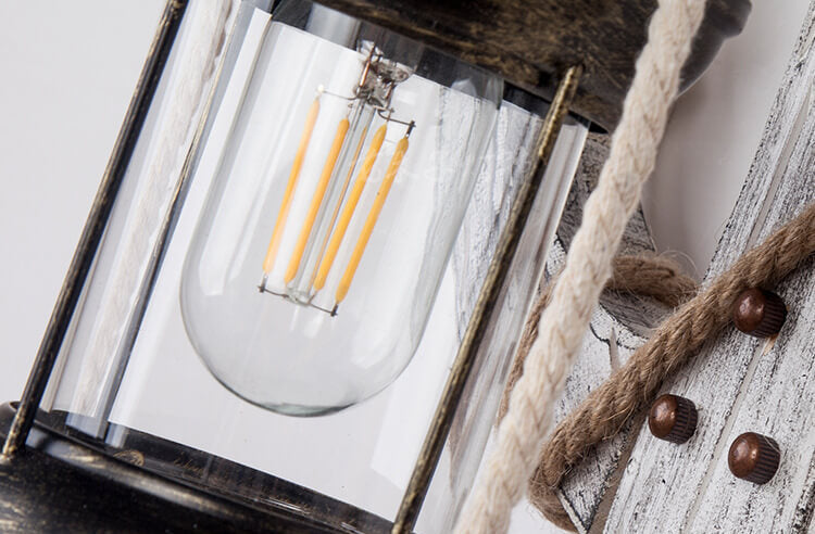 Dorian – Industrielle Retro-Wandleuchte im Anker-Design