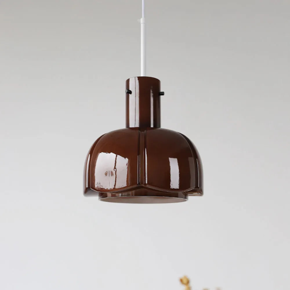 Lanie – Moderne Glas-Blumen-Pendelleuchte