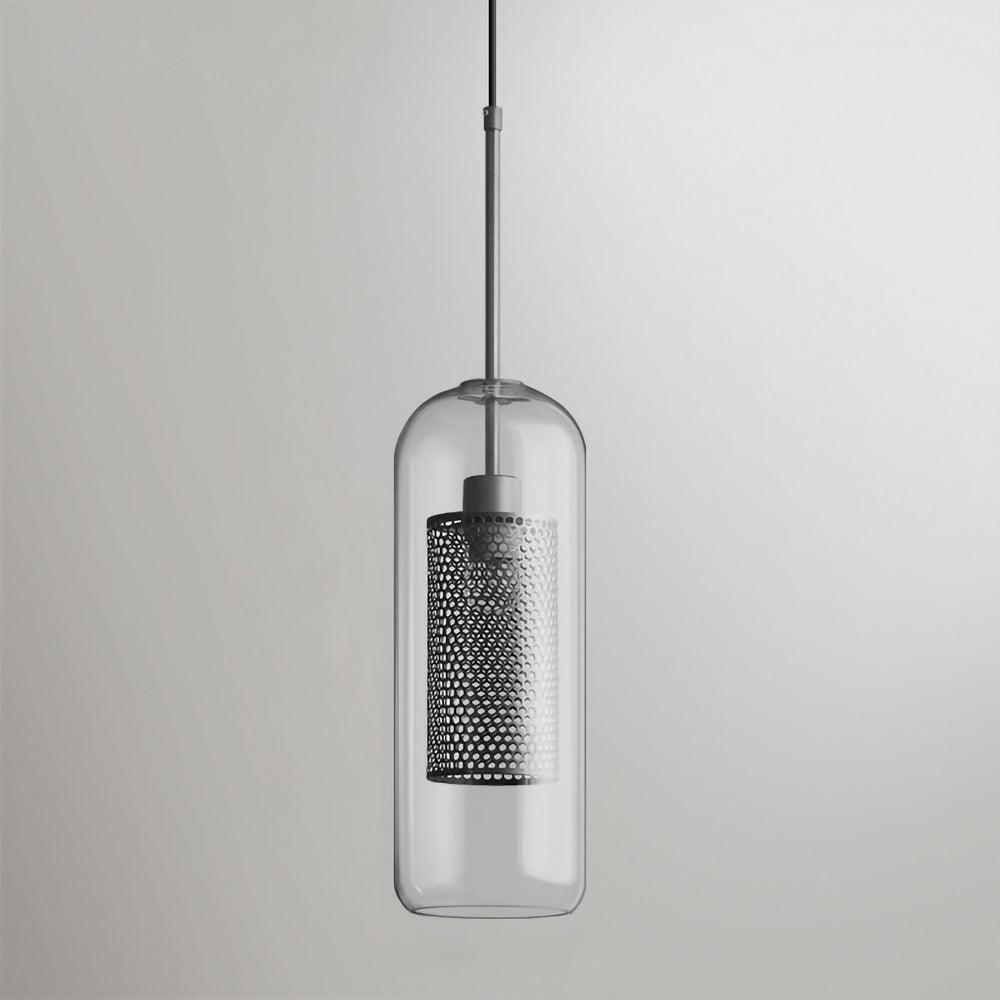Rihan – Minimalistischer Glas-Kronleuchter