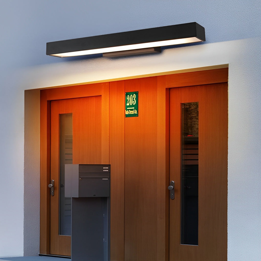 Ramin – LED-Außenwandleuchte mit Sensor