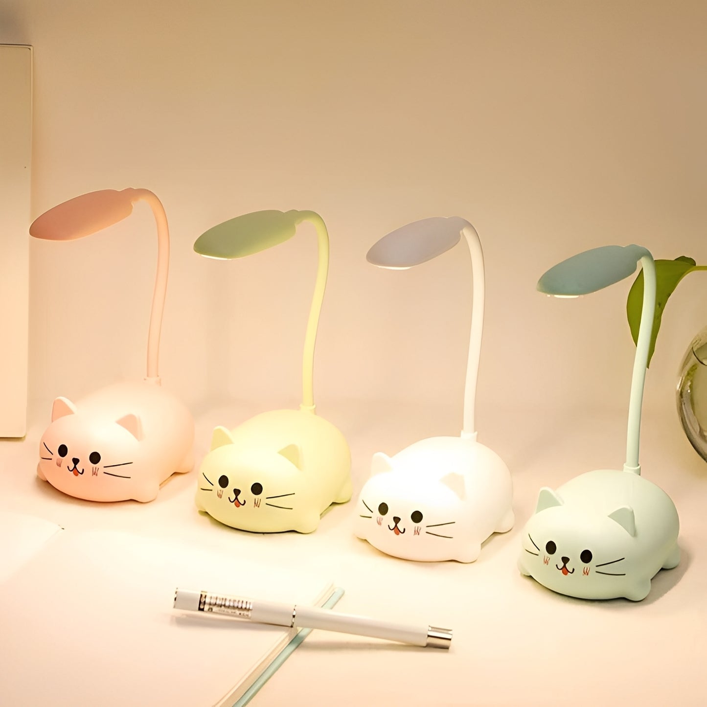 BrightPaws – LED-Tischlampe im Katzen-Design