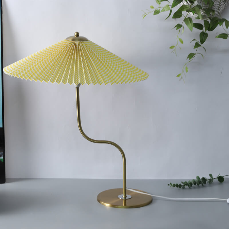Clarette – Retro Falt-Tischlampe
