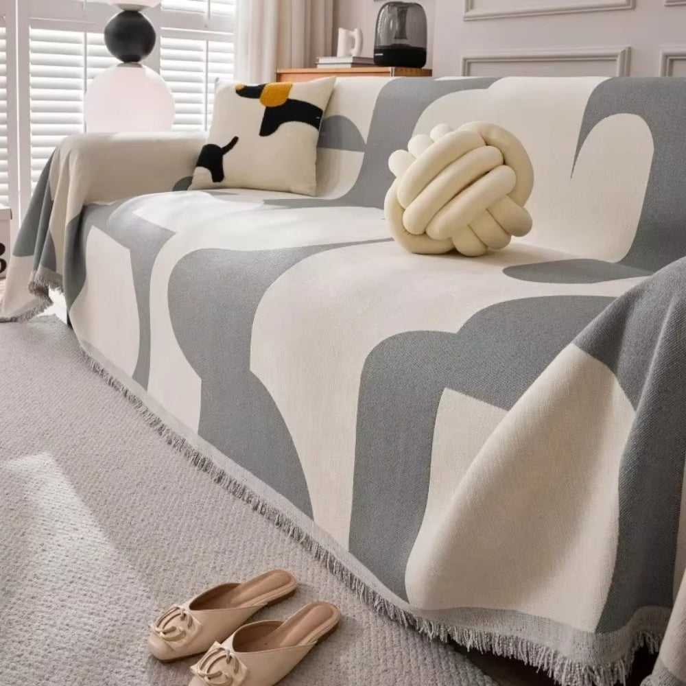 Nerie – Luxuriöser Chenille Sofaschoner