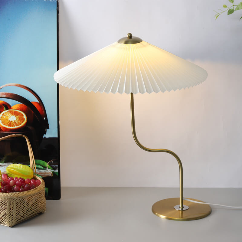 Clarette – Retro Falt-Tischlampe
