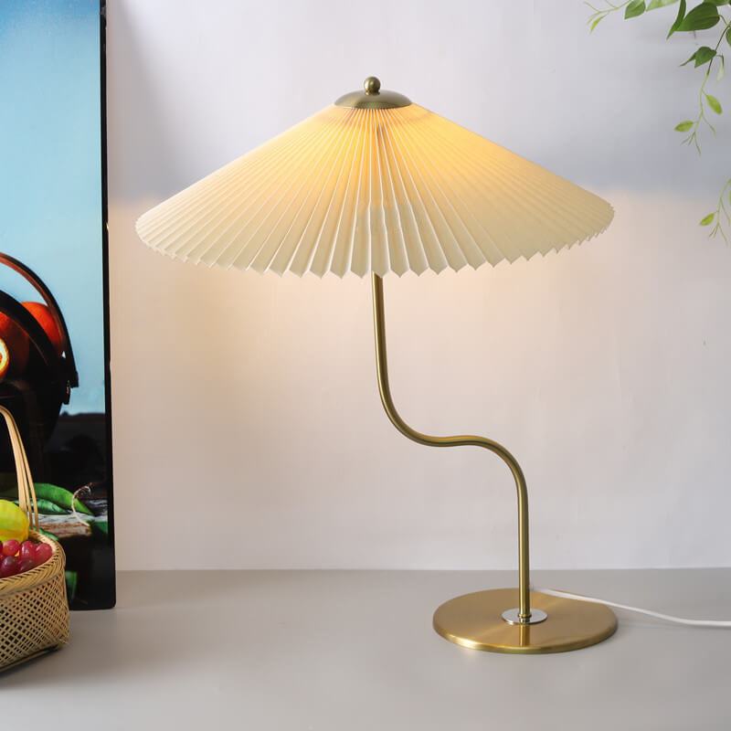 Clarette – Retro Falt-Tischlampe