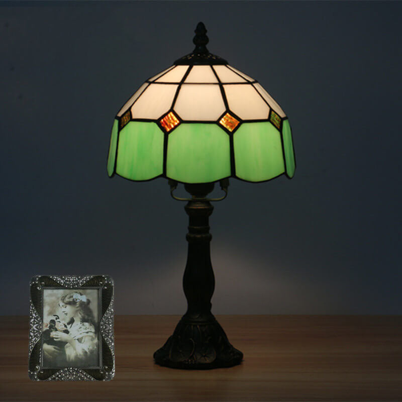 Seraphina – Vintage Tiffany Glastischlampe