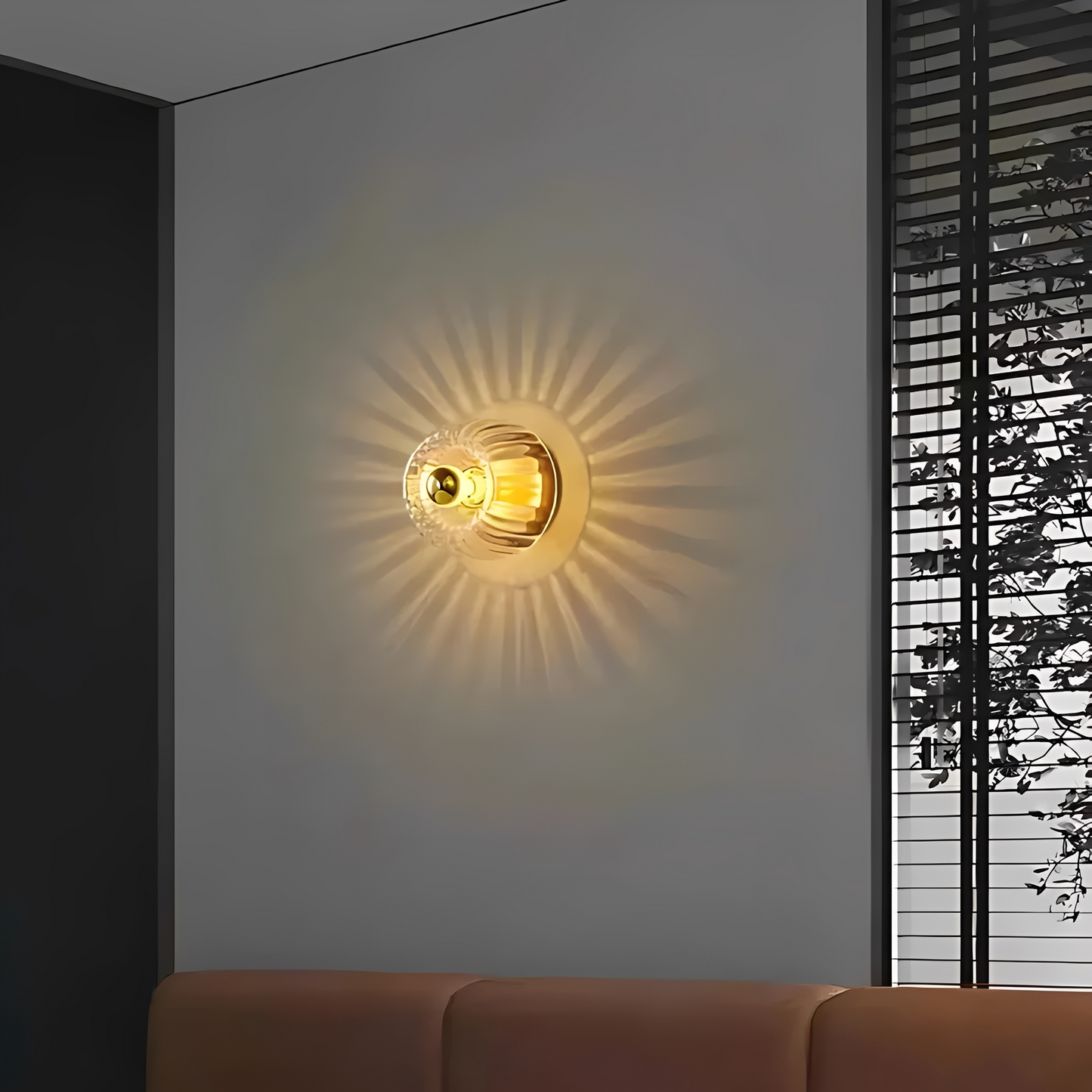 Arven – Moderne LED-Glas-Wandleuchte