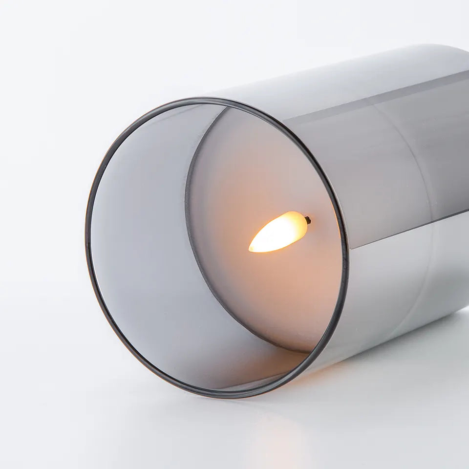 Meline – LED Kerze im Glas mit Flackereffekt