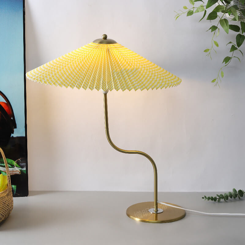 Clarette – Retro Falt-Tischlampe