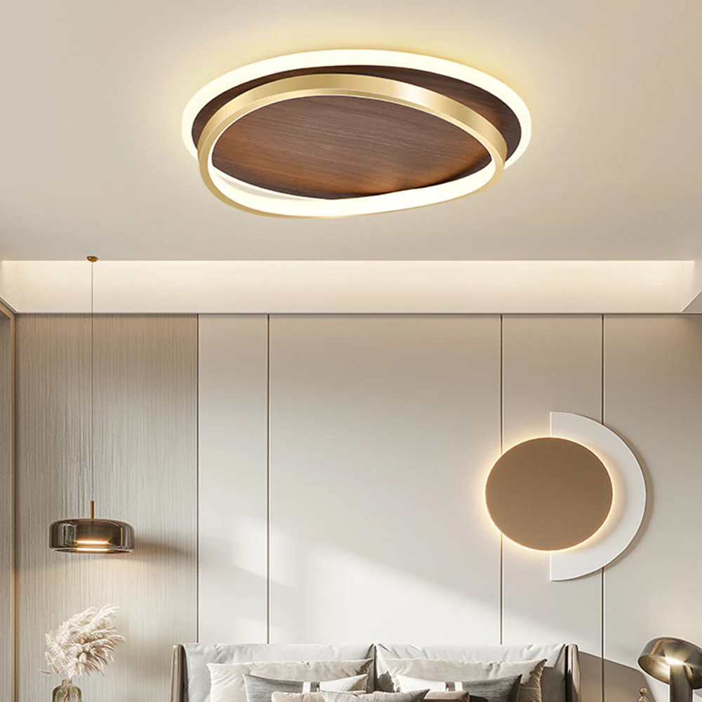 Kairo – Nordische Holz-Deckenlampe