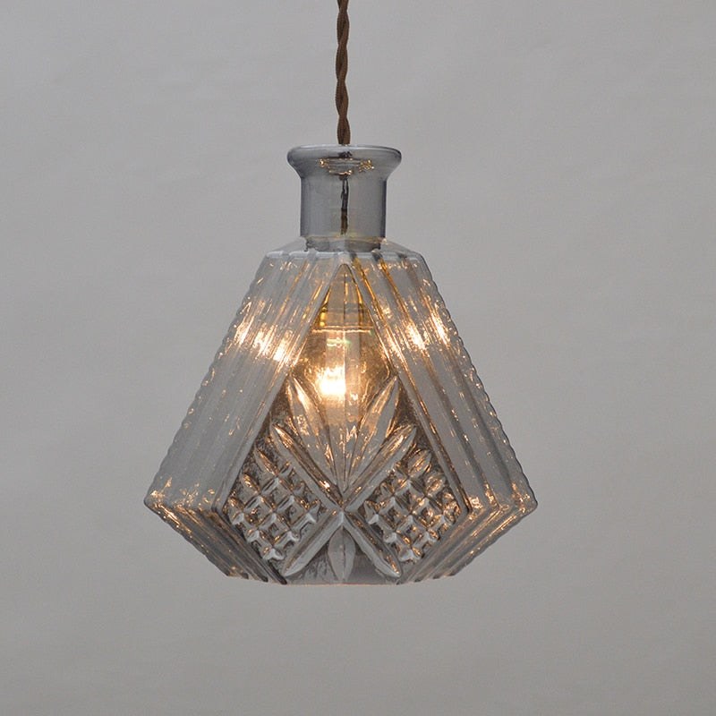 Elva – Modern Glasflaschen LED Lampe