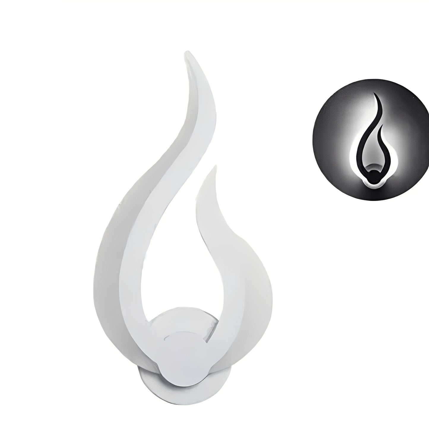 CandleFlicker – Flammenförmige Wandleuchte