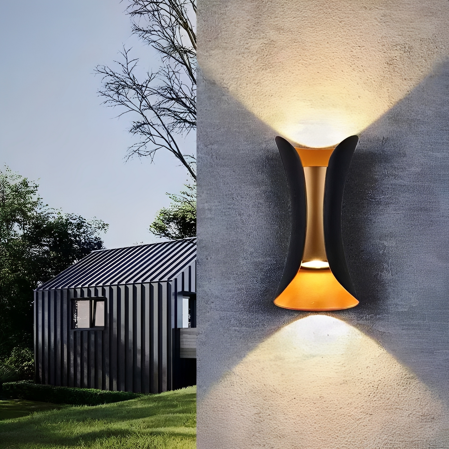 Johanna – Kreative Außenwandlampe