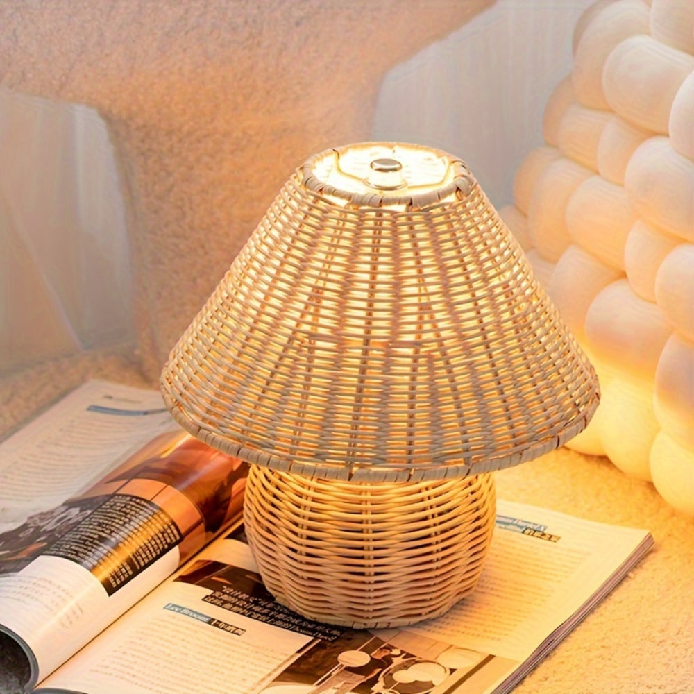 Noya – Rattan Tischlampe