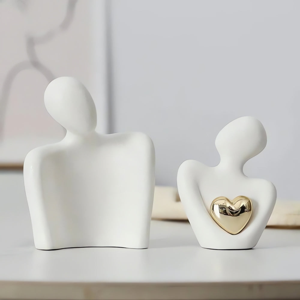 Elio – Abstrakte Liebesfigur aus Porzellan