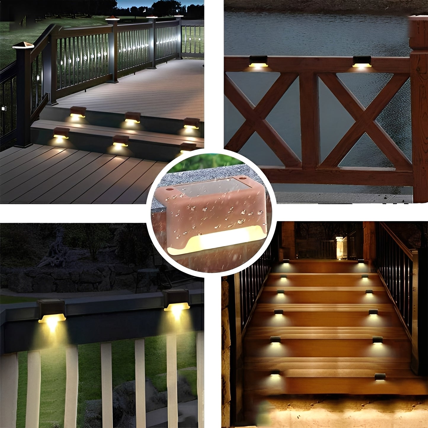 Solis – Solarbetriebene LED-Stufenleuchte