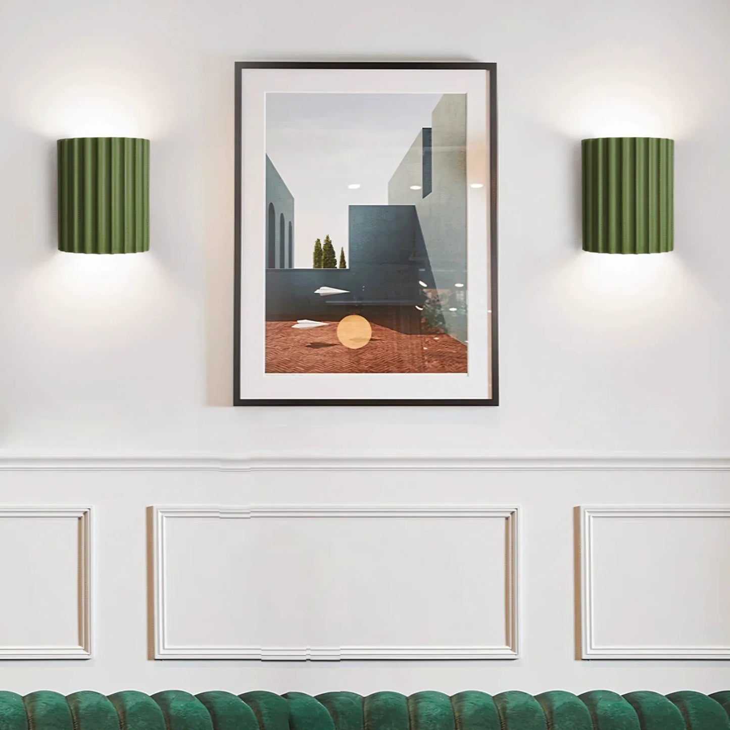 Theo – Nordic Design Resin Wandleuchte