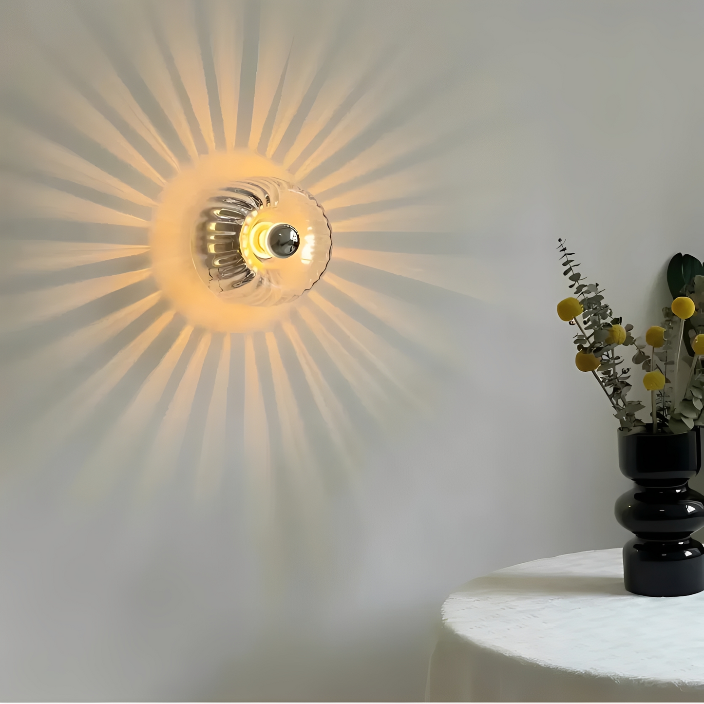 Arven – Moderne LED-Glas-Wandleuchte