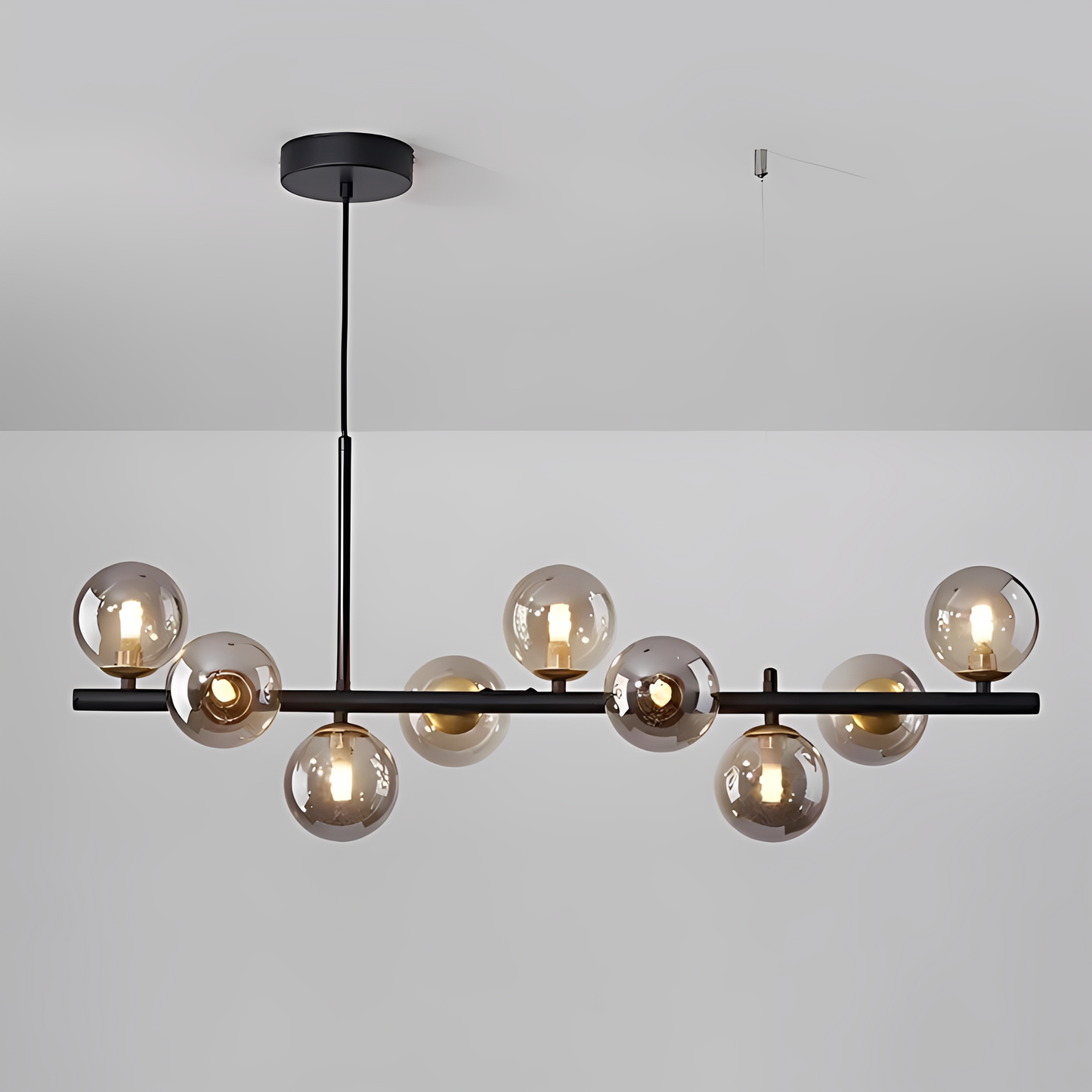 Luca – Minimalistische Glas Magic Bean Pendelleuchte