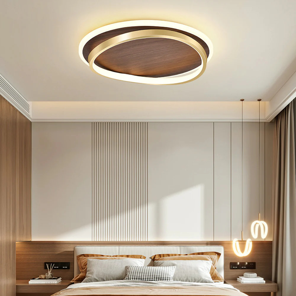 Kairo – Nordische Holz-Deckenlampe