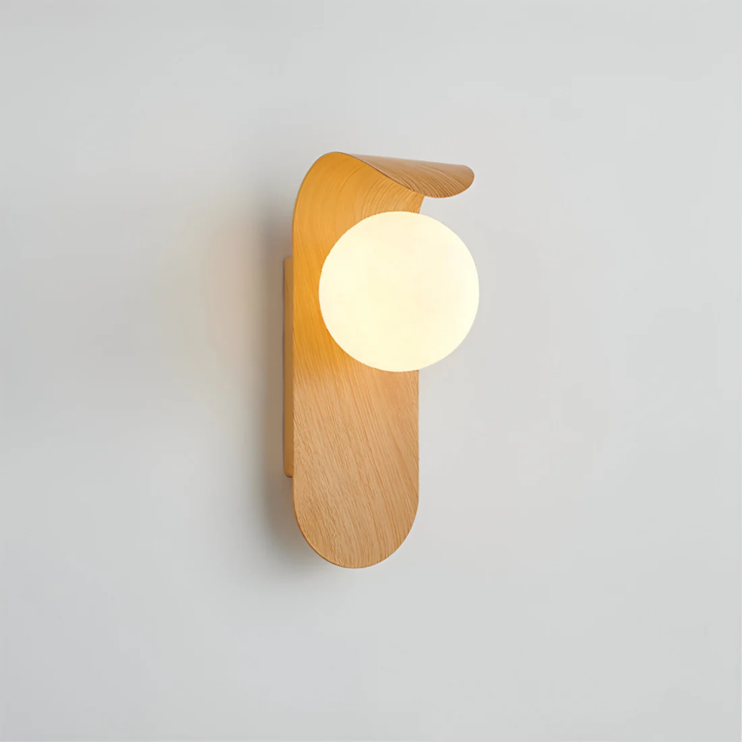 Akira – Japanische Holz-Wandleuchte