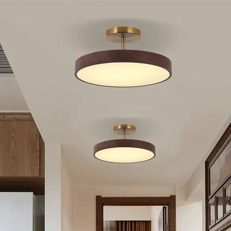 Miro – Moderne Holzoptik LED-Deckenleuchte