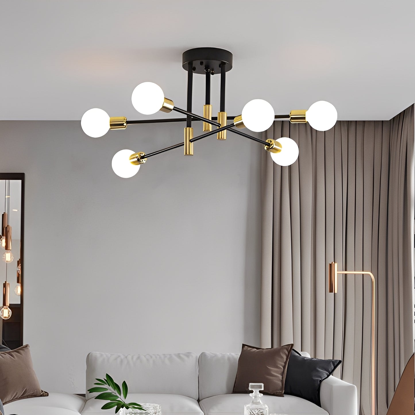 Leon – Personalisierte Schmiedeeisen-Lampe