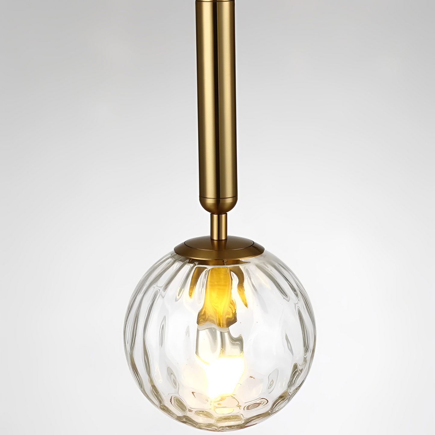 Sean – Moderne Schwarze und Goldene Pendelleuchte
