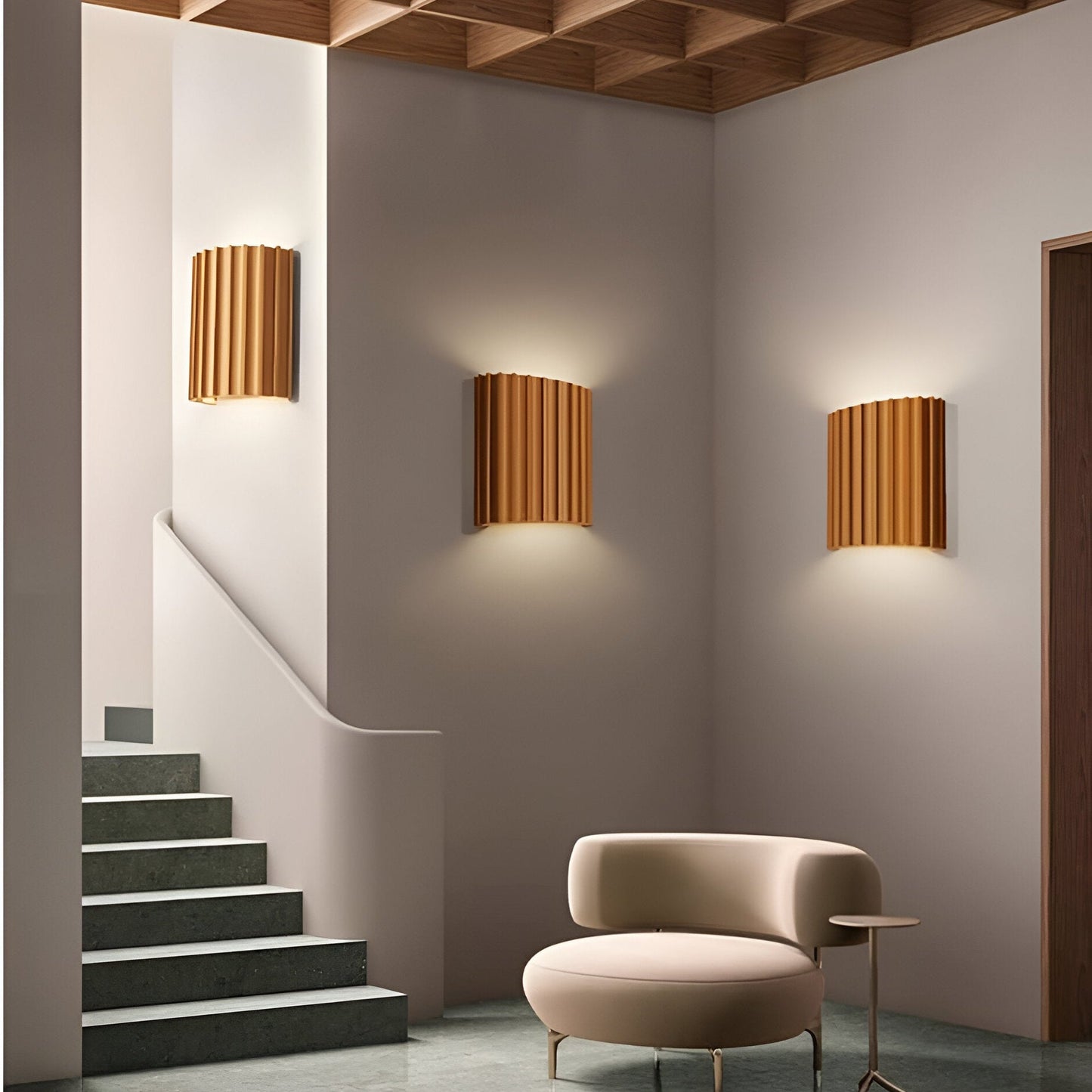 Theo – Nordic Design Resin Wandleuchte