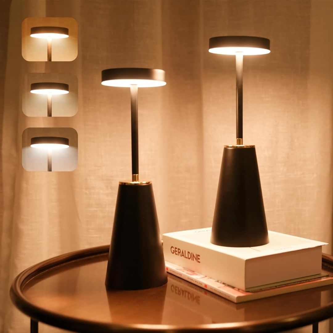 Gleon – Wiederaufladbare Kabellose Tischlampe