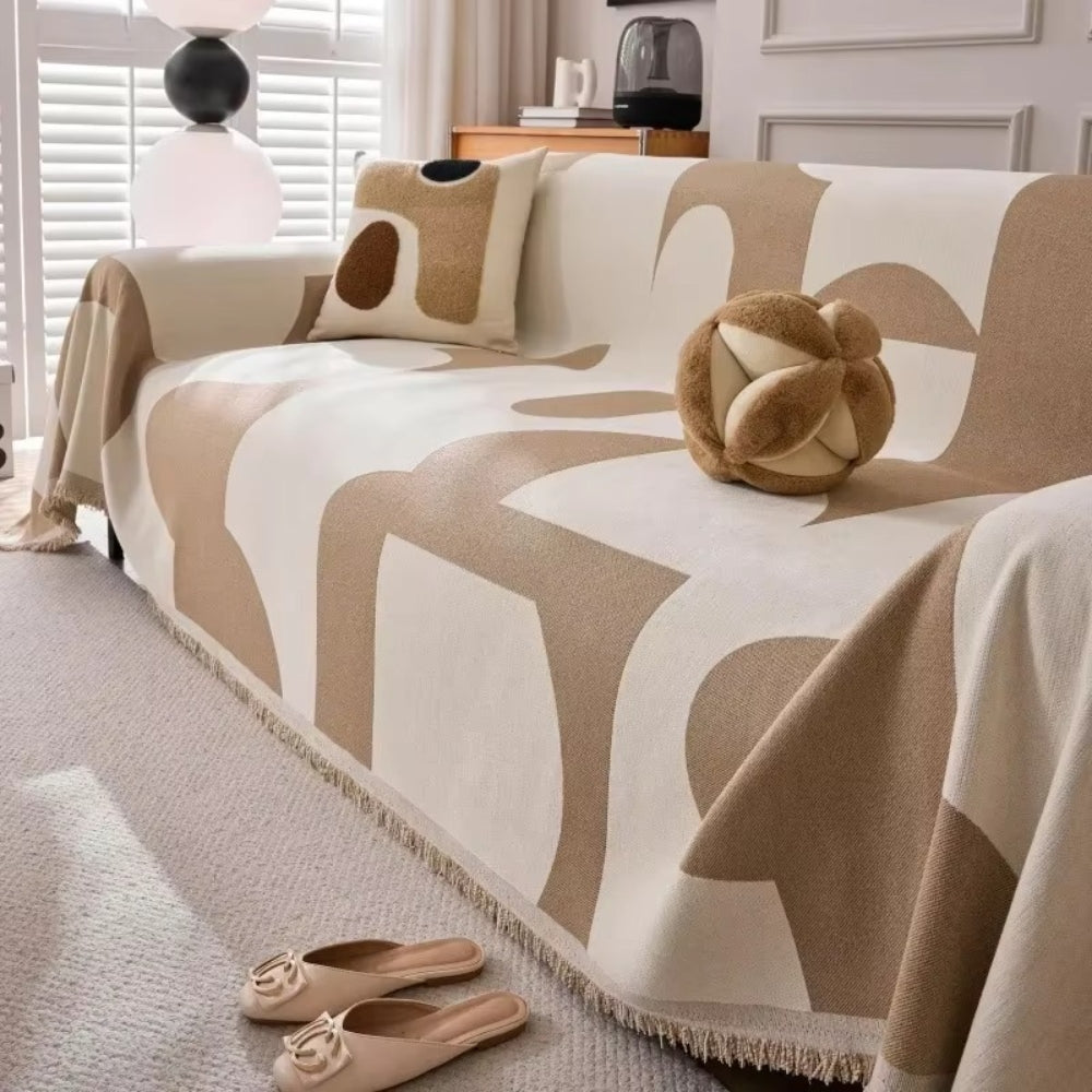 Nerie – Luxuriöser Chenille Sofaschoner