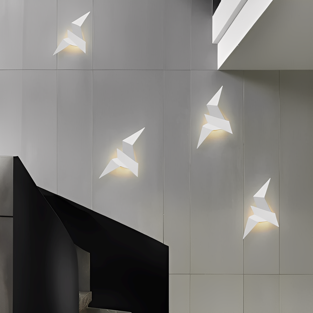 Aves – Dekorative Vogel-LED-Wandleuchte