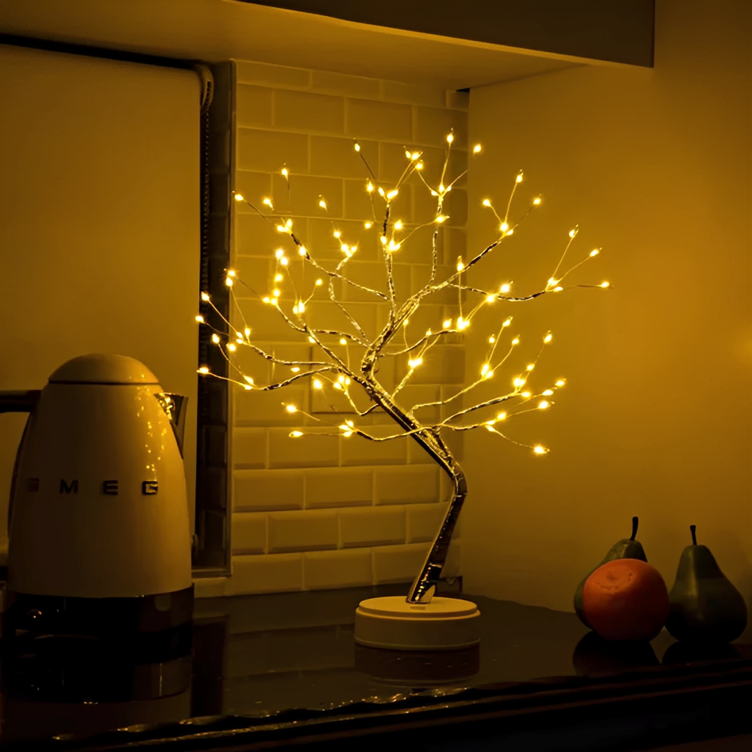 Stellara – Sternenhimmel LED-Reisbaumleuchte