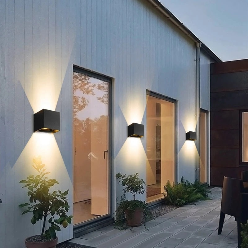 Jeanna – LED Balkon-Wandlampe