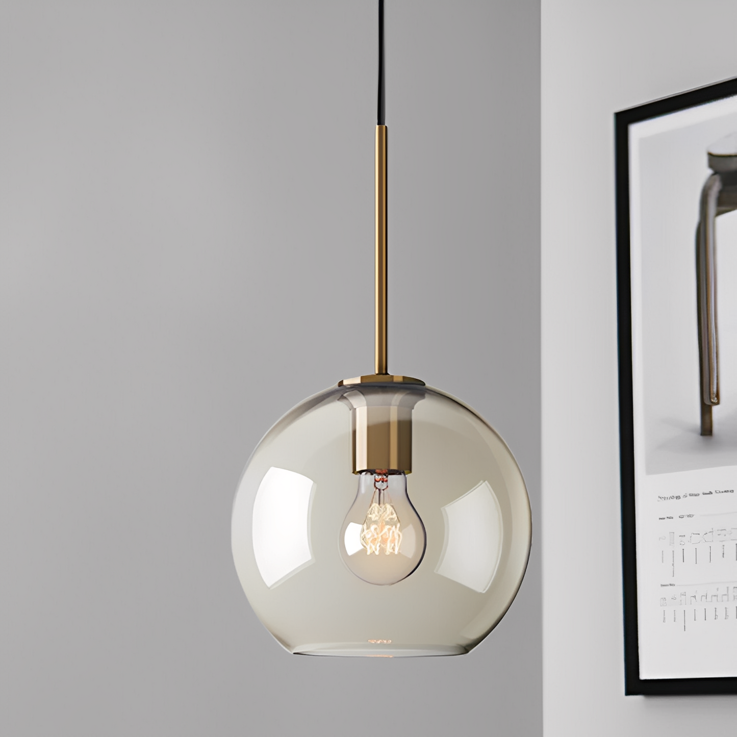 Felix – Lichtluxus Glas Pendelleuchte
