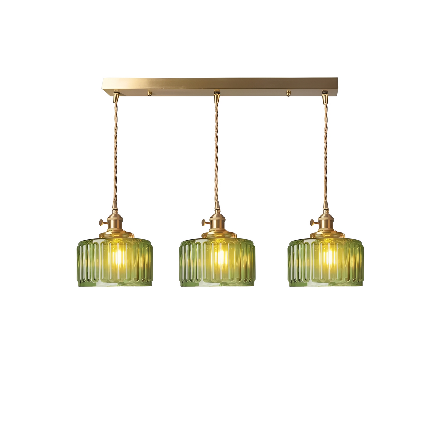 Miriam – Kreativer Brass-Glas Kronleuchter