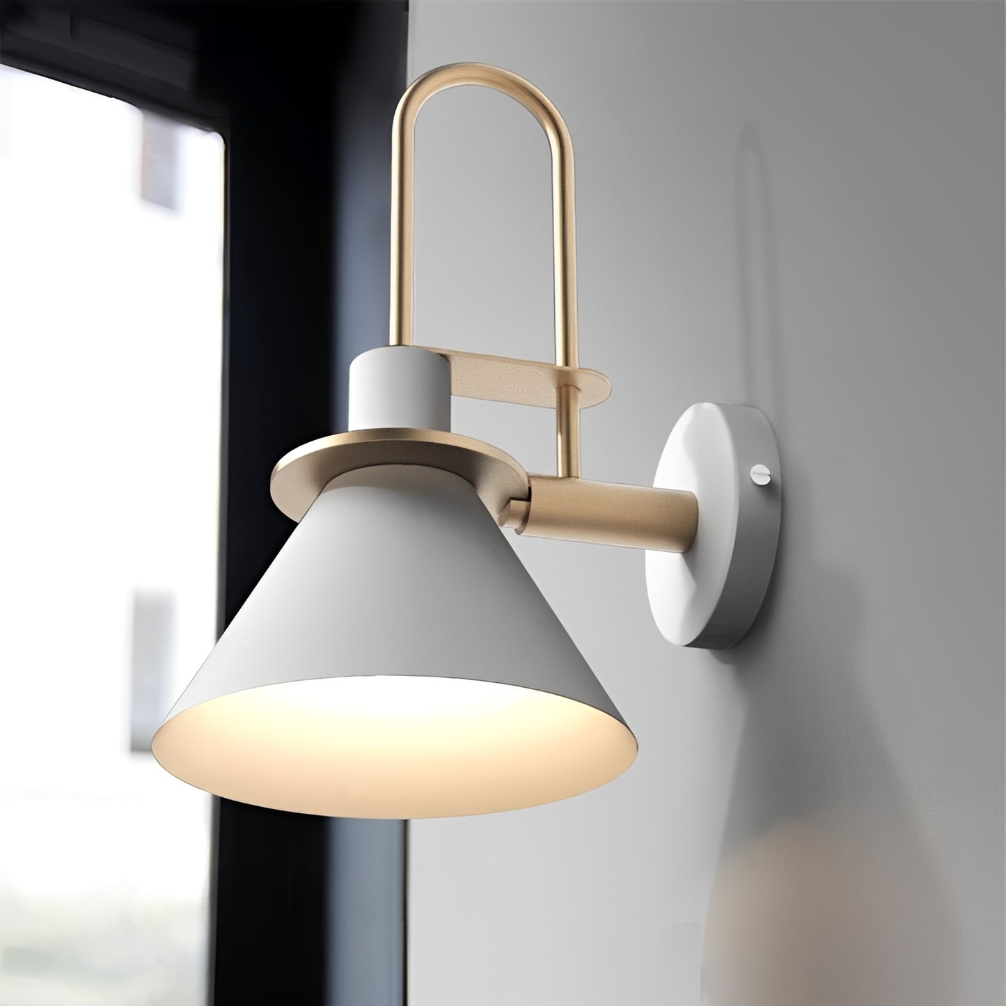 Nikol – Macaron Horn Wandleuchte