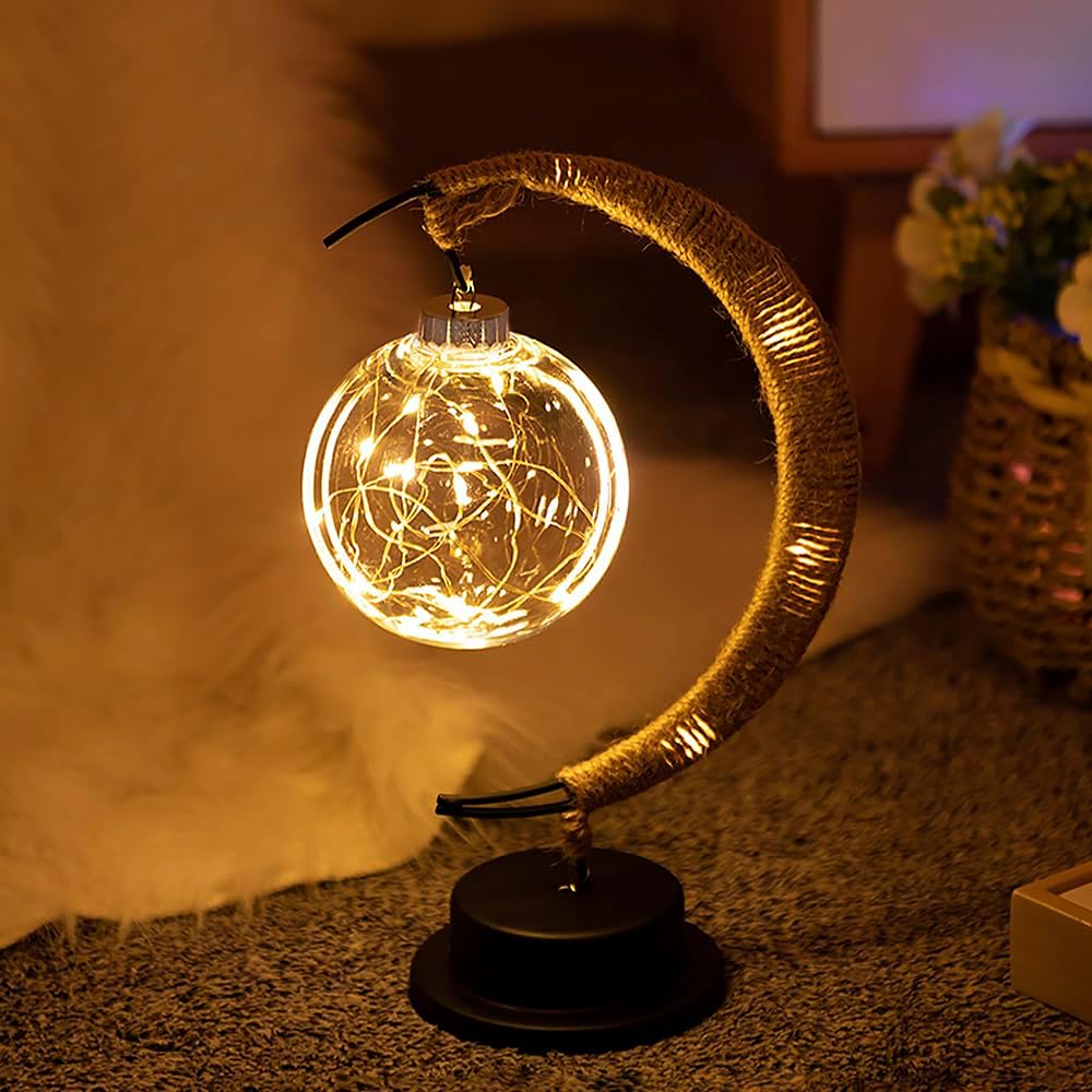 MoonAura – LED-Mondlicht mit sanftem Leuchtschein