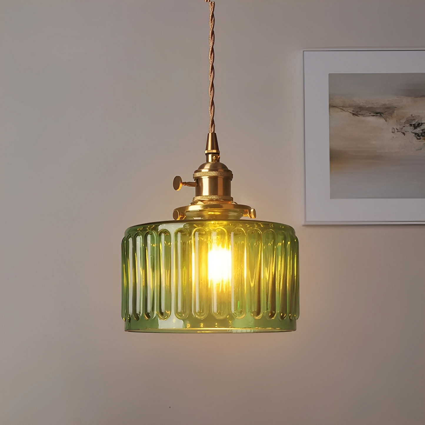 Miriam – Kreativer Brass-Glas Kronleuchter