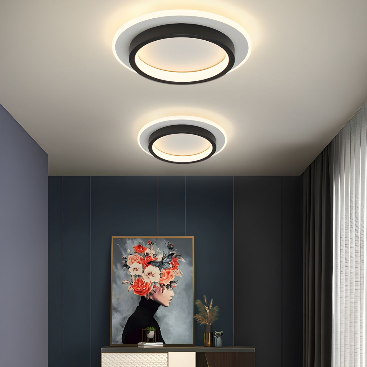Katara – Stilvolle LED-Deckenleuchte