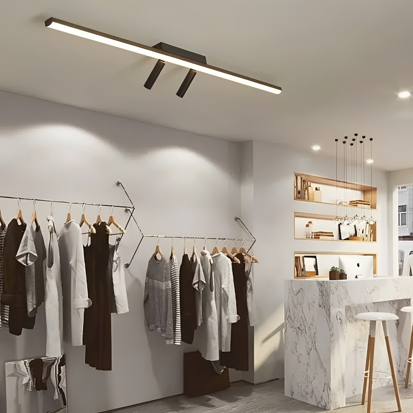 Haney – Lineare LED-Deckenleuchte