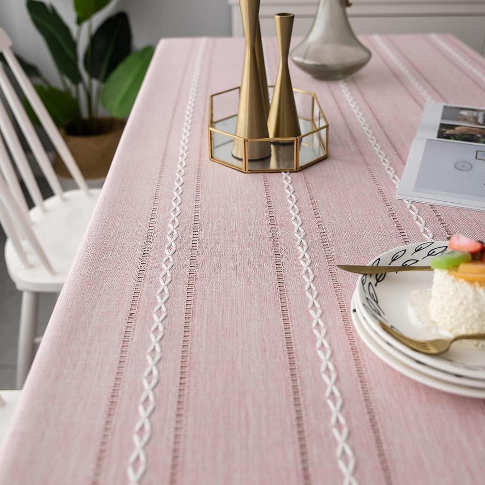 Bailey – Elegante Baumwoll-Leinen-Tischdecke