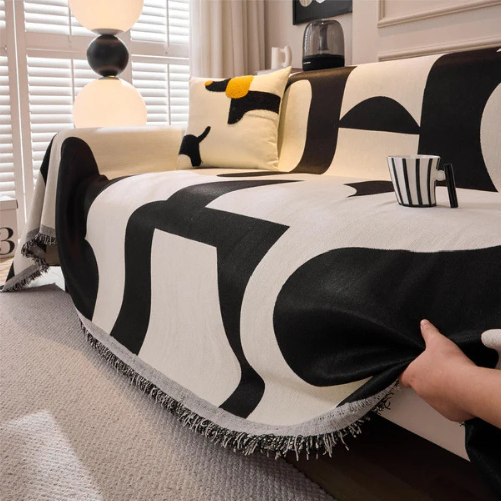 Nerie – Luxuriöser Chenille Sofaschoner