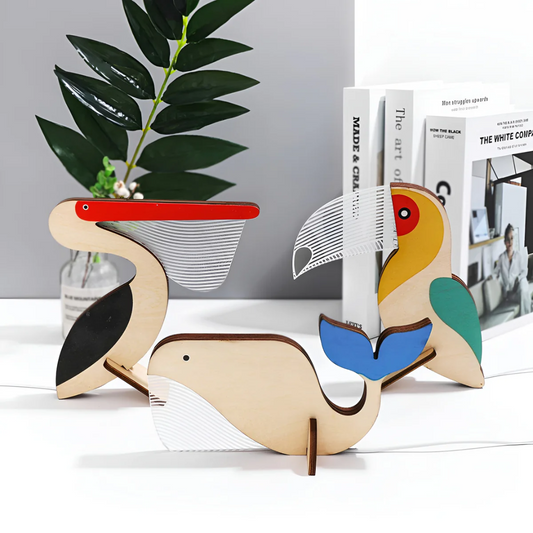 Telyx – Holz-LED-Tischlampe