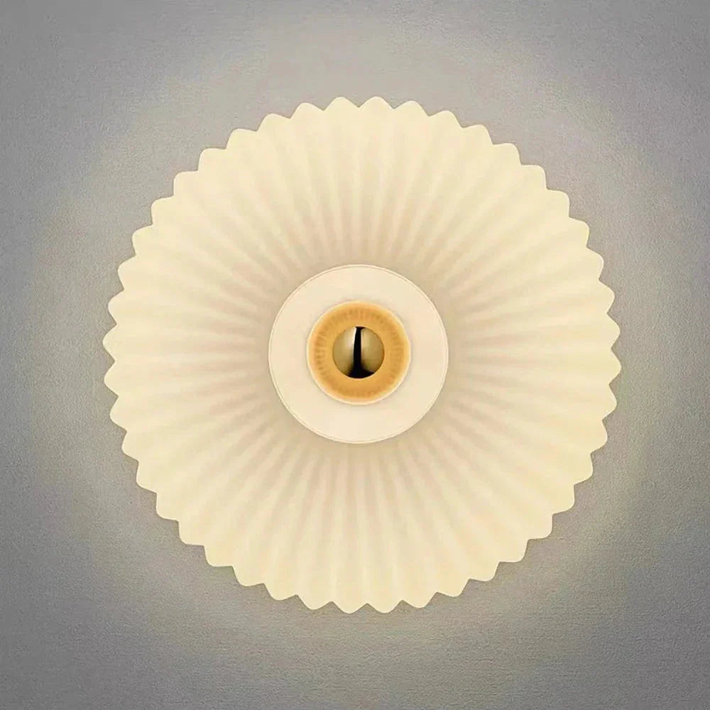 Stewart – Französische Glas-Wandleuchte