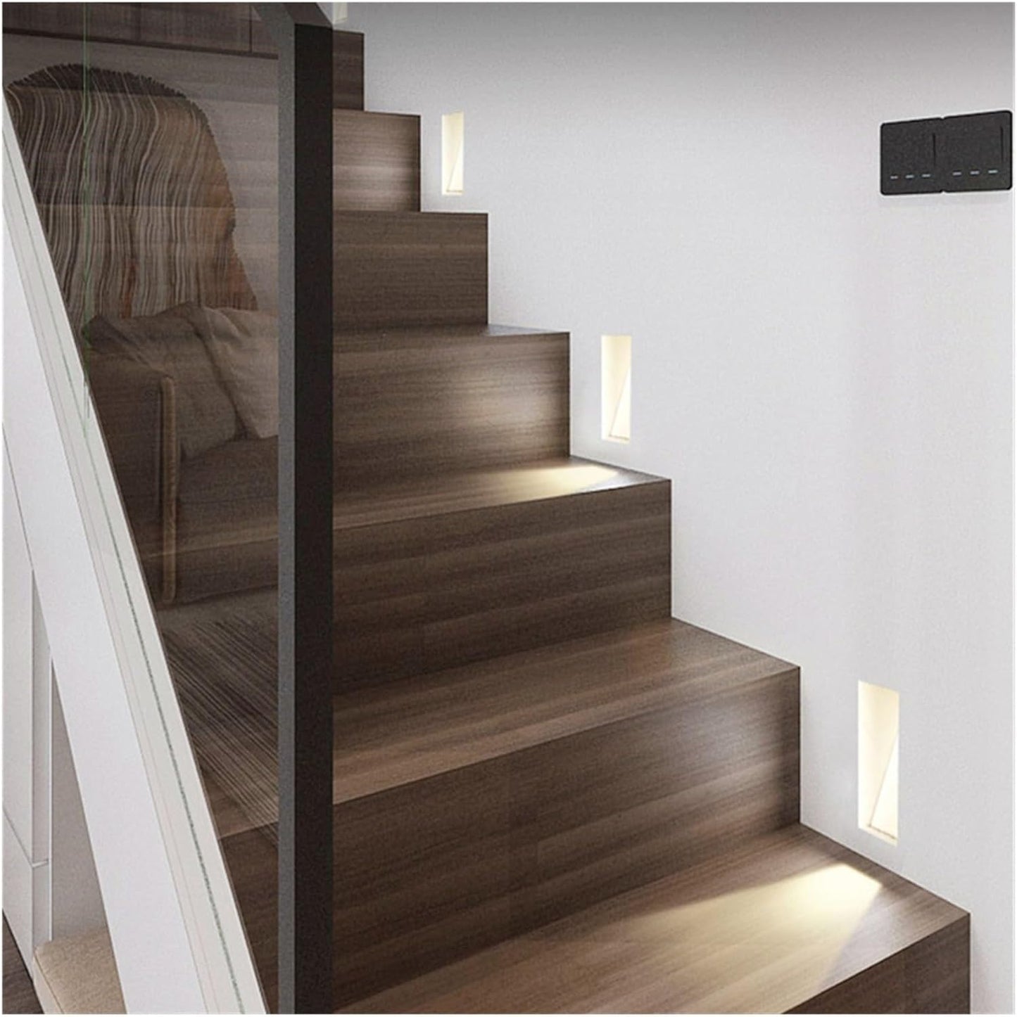 Gregor – Minimalistische Treppen-Kick-Leuchte