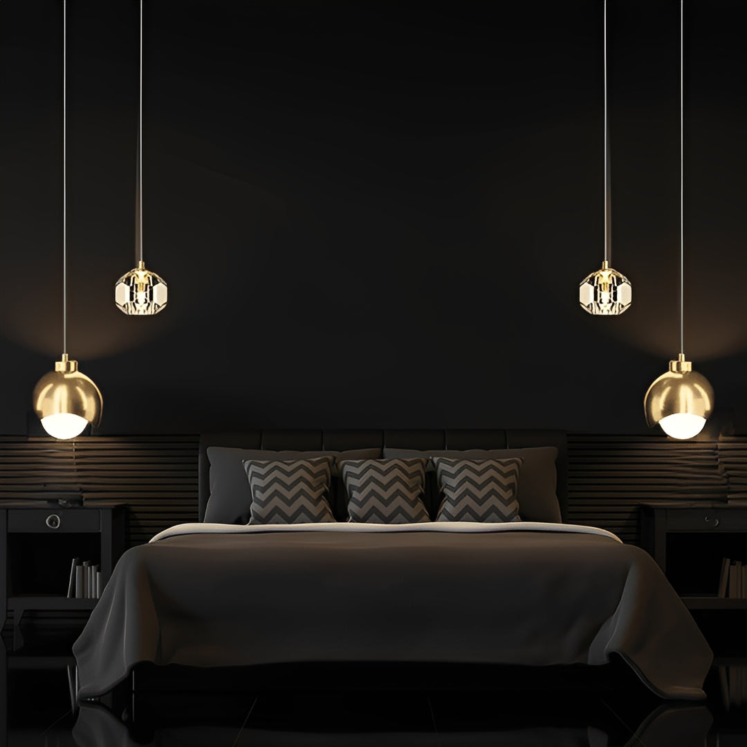 Laylah – Moderne Kristall-Pendelleuchte