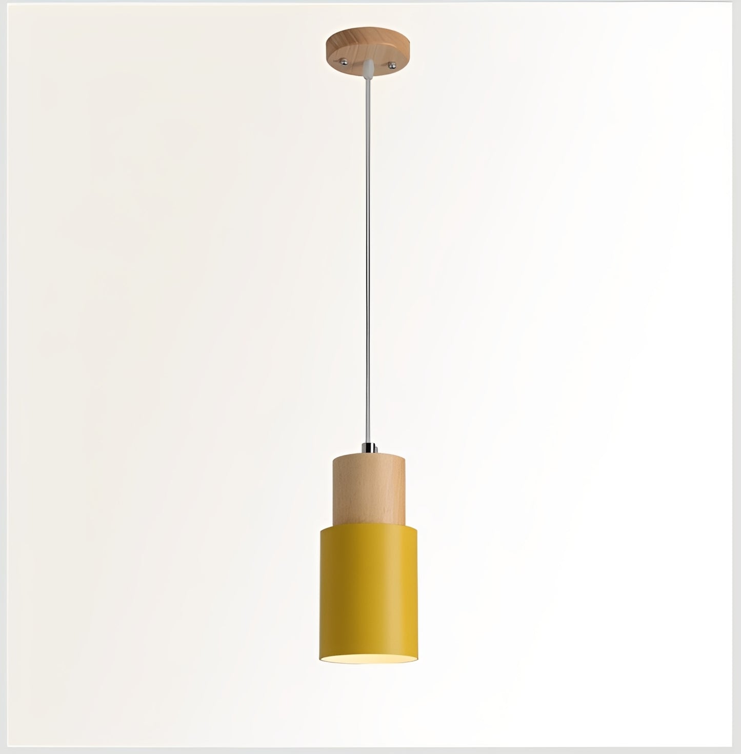 Loewe – Schlichte Holz-Pendelleuchte