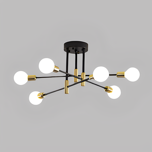 Ira – Personalisierte Schmiedeeisen-Deckenlampe